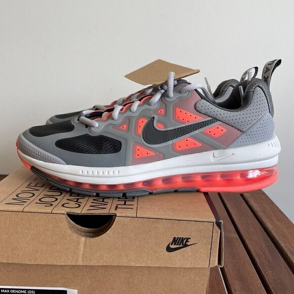 Nike Air Max Genome(GS) Bright Mango Women 8.5/Big Kid 7Y(CZ4652-004) MSRP$140 - Picture 7 of 14